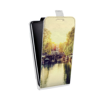 Дизайнерский вертикальный чехол-книжка для Iphone 7 Plus / 8 Plus амстердам (на заказ)