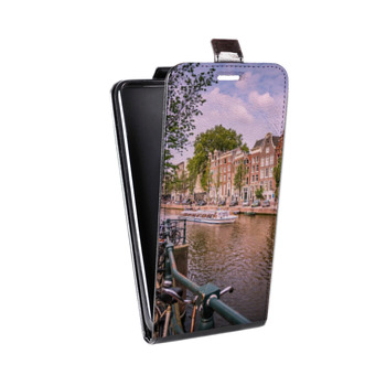 Дизайнерский вертикальный чехол-книжка для Huawei Honor 7A Pro амстердам (на заказ)