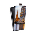 Дизайнерский вертикальный чехол-книжка для Huawei Mate 10 Pro амстердам