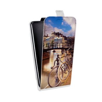Дизайнерский вертикальный чехол-книжка для OnePlus 6T амстердам (на заказ)