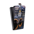 Дизайнерский вертикальный чехол-книжка для Alcatel U5 амстердам