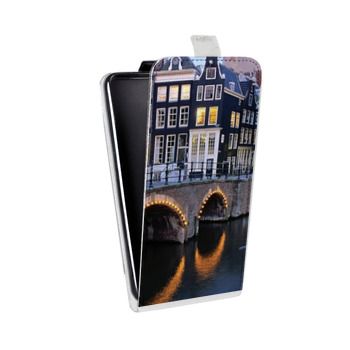 Дизайнерский вертикальный чехол-книжка для Huawei Honor 30i амстердам (на заказ)