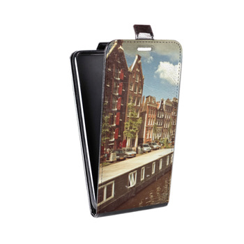 Дизайнерский вертикальный чехол-книжка для Realme 5 Pro амстердам (на заказ)