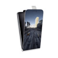 Дизайнерский вертикальный чехол-книжка для ASUS ZenFone Go ZB500KL Лос-Анджелес