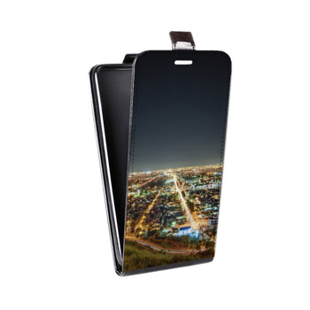 Дизайнерский вертикальный чехол-книжка для Samsung Galaxy S8 Plus Лос-Анджелес (на заказ)