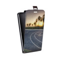 Дизайнерский вертикальный чехол-книжка для Samsung Galaxy Core Лос-Анджелес