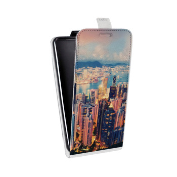 Дизайнерский вертикальный чехол-книжка для Samsung Galaxy S8 Plus Гонконг (на заказ)
