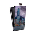 Дизайнерский вертикальный чехол-книжка для Realme 5 Гонконг
