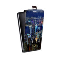 Дизайнерский вертикальный чехол-книжка для Samsung Galaxy Grand Гонконг