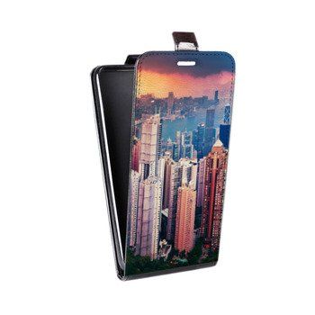 Дизайнерский вертикальный чехол-книжка для Samsung Galaxy S8 Plus Гонконг (на заказ)