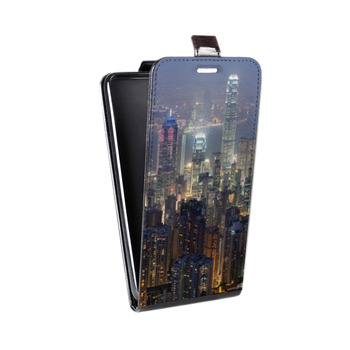 Дизайнерский вертикальный чехол-книжка для Huawei P30 Pro Гонконг (на заказ)