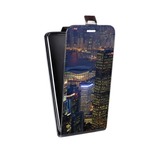 Дизайнерский вертикальный чехол-книжка для Microsoft Lumia 430 Dual SIM Гонконг