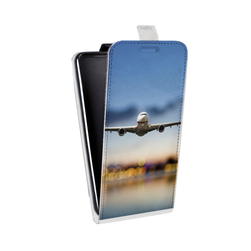 Дизайнерский вертикальный чехол-книжка для Alcatel One Touch Hero самолеты