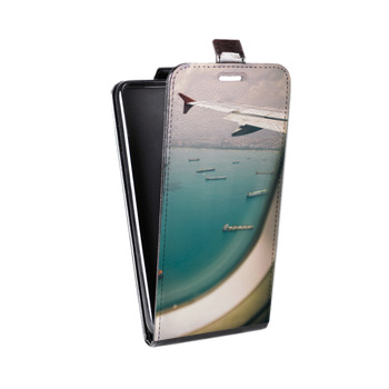 Дизайнерский вертикальный чехол-книжка для Nokia 5 самолеты (на заказ)