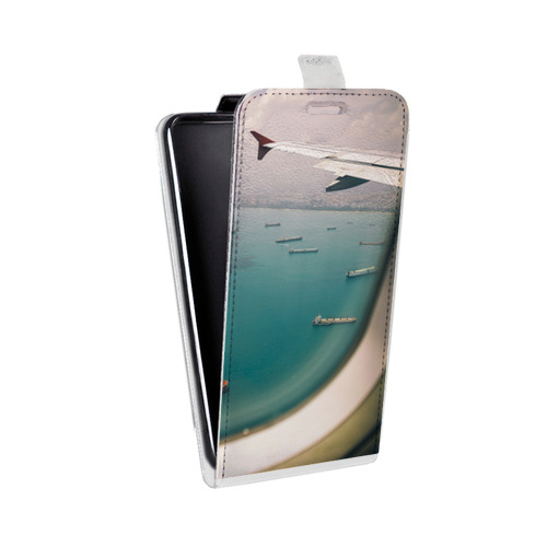 Дизайнерский вертикальный чехол-книжка для Alcatel One Touch Hero самолеты