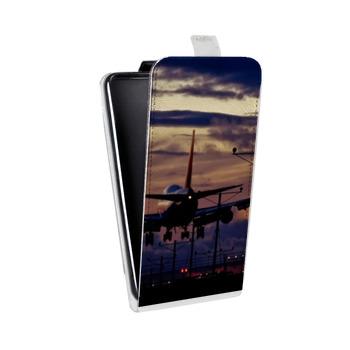 Дизайнерский вертикальный чехол-книжка для HTC U12 Plus самолеты (на заказ)