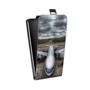 Дизайнерский вертикальный чехол-книжка для Samsung Galaxy S8 Plus самолеты (на заказ)