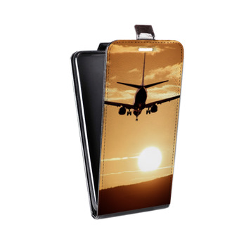 Дизайнерский вертикальный чехол-книжка для BlackBerry Motion самолеты (на заказ)