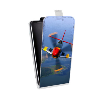 Дизайнерский вертикальный чехол-книжка для Huawei Mate 20 самолеты (на заказ)