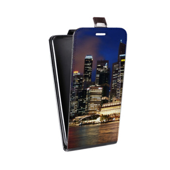 Дизайнерский вертикальный чехол-книжка для Sony Xperia Z3 Сингапур (на заказ)