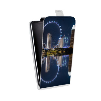 Дизайнерский вертикальный чехол-книжка для ASUS Zenfone 4 Сингапур (на заказ)