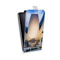 Дизайнерский вертикальный чехол-книжка для LG L80 Сингапур