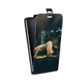 Дизайнерский вертикальный чехол-книжка для Huawei P40 Сингапур