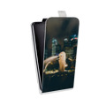 Дизайнерский вертикальный чехол-книжка для Samsung Galaxy Grand 2 Сингапур