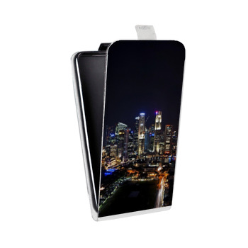 Дизайнерский вертикальный чехол-книжка для Realme 6 Сингапур (на заказ)