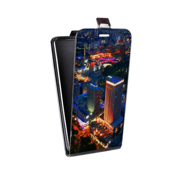 Дизайнерский вертикальный чехол-книжка для Sony Xperia M2 dual Сингапур (на заказ)