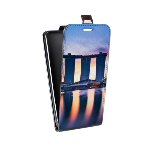 Дизайнерский вертикальный чехол-книжка для Microsoft Lumia 550 Сингапур