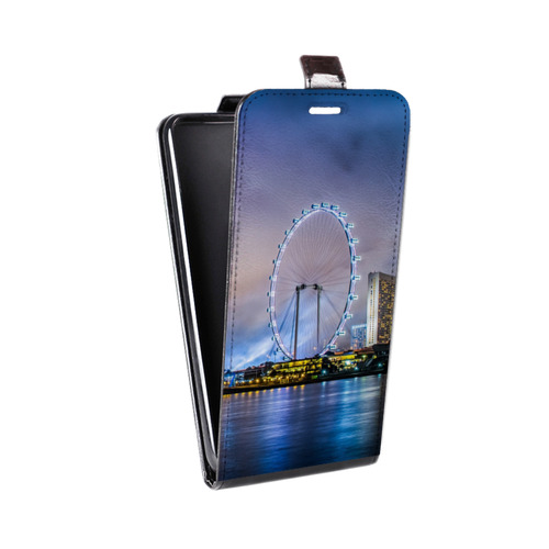Дизайнерский вертикальный чехол-книжка для Microsoft Lumia 550 Сингапур