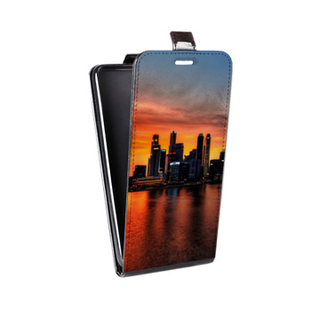 Дизайнерский вертикальный чехол-книжка для Samsung Galaxy S8 Plus Сингапур (на заказ)