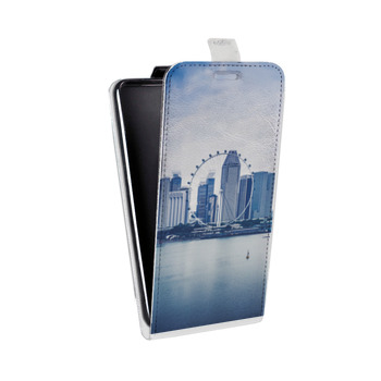 Дизайнерский вертикальный чехол-книжка для Samsung Galaxy S6 Edge Сингапур (на заказ)