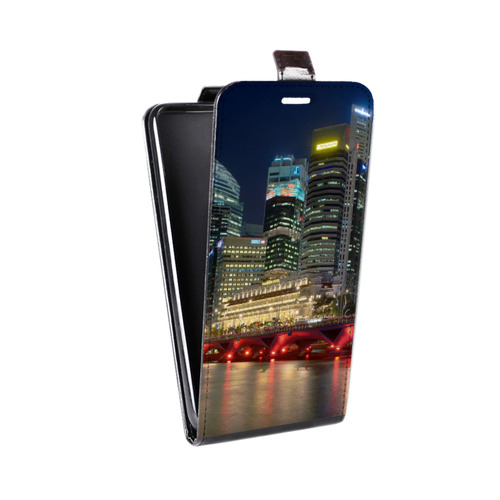 Дизайнерский вертикальный чехол-книжка для HTC Desire 601 Сингапур