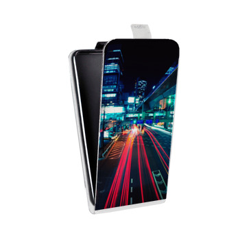 Дизайнерский вертикальный чехол-книжка для Sony Xperia E4g Токио (на заказ)