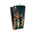 Дизайнерский вертикальный чехол-книжка для HTC Desire 400 Токио