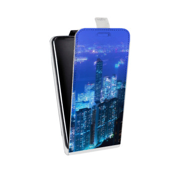 Дизайнерский вертикальный чехол-книжка для Huawei Honor 8X Токио (на заказ)