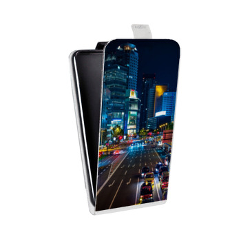 Дизайнерский вертикальный чехол-книжка для Sony Xperia C5 Ultra Dual Токио (на заказ)