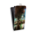 Дизайнерский вертикальный чехол-книжка для Google Pixel 2 XL Токио