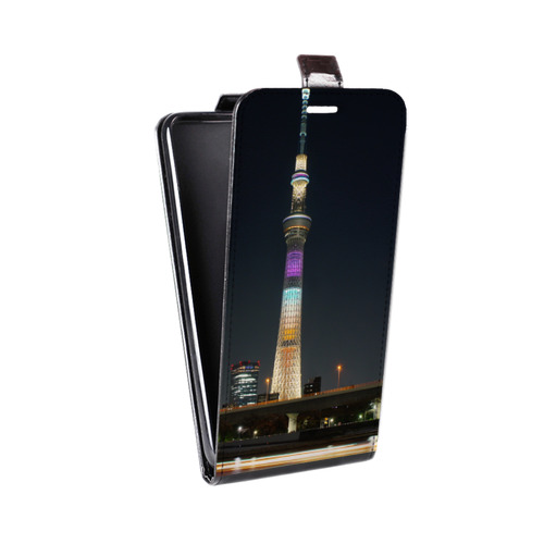 Дизайнерский вертикальный чехол-книжка для Huawei Honor 50 Токио