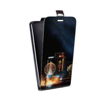 Дизайнерский вертикальный чехол-книжка для Huawei Honor 4C Pro Токио (на заказ)