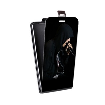 Дизайнерский вертикальный чехол-книжка для Samsung Galaxy S6 Edge Eminem (на заказ)