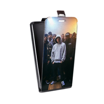 Дизайнерский вертикальный чехол-книжка для HTC One Mini Eminem (на заказ)