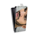 Дизайнерский вертикальный чехол-книжка для Alcatel Idol 5S drake