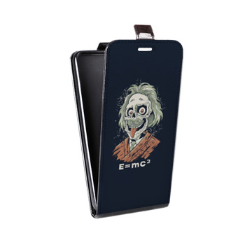 Дизайнерский вертикальный чехол-книжка для Sony Xperia Z3 Альберт Эйнштейн (на заказ)