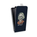 Дизайнерский вертикальный чехол-книжка для LG L80 Альберт Эйнштейн