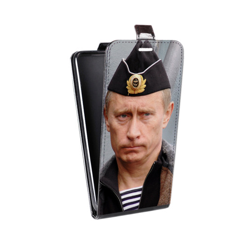 Дизайнерский вертикальный чехол-книжка для Realme X2 Pro В.В.Путин