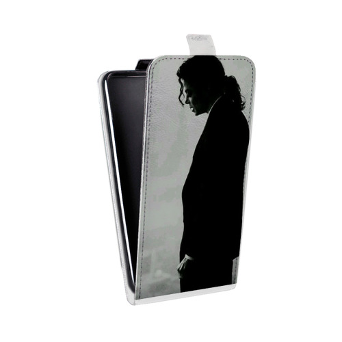 Дизайнерский вертикальный чехол-книжка для Iphone x10 Майкл Джексон