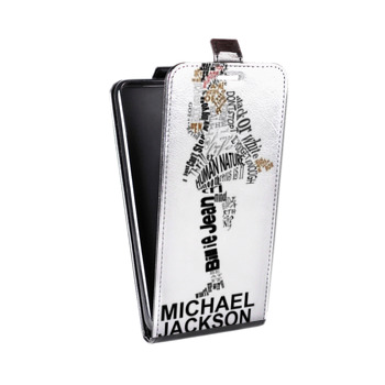 Дизайнерский вертикальный чехол-книжка для Alcatel One Touch Idol 3 (4.7) Майкл Джексон (на заказ)